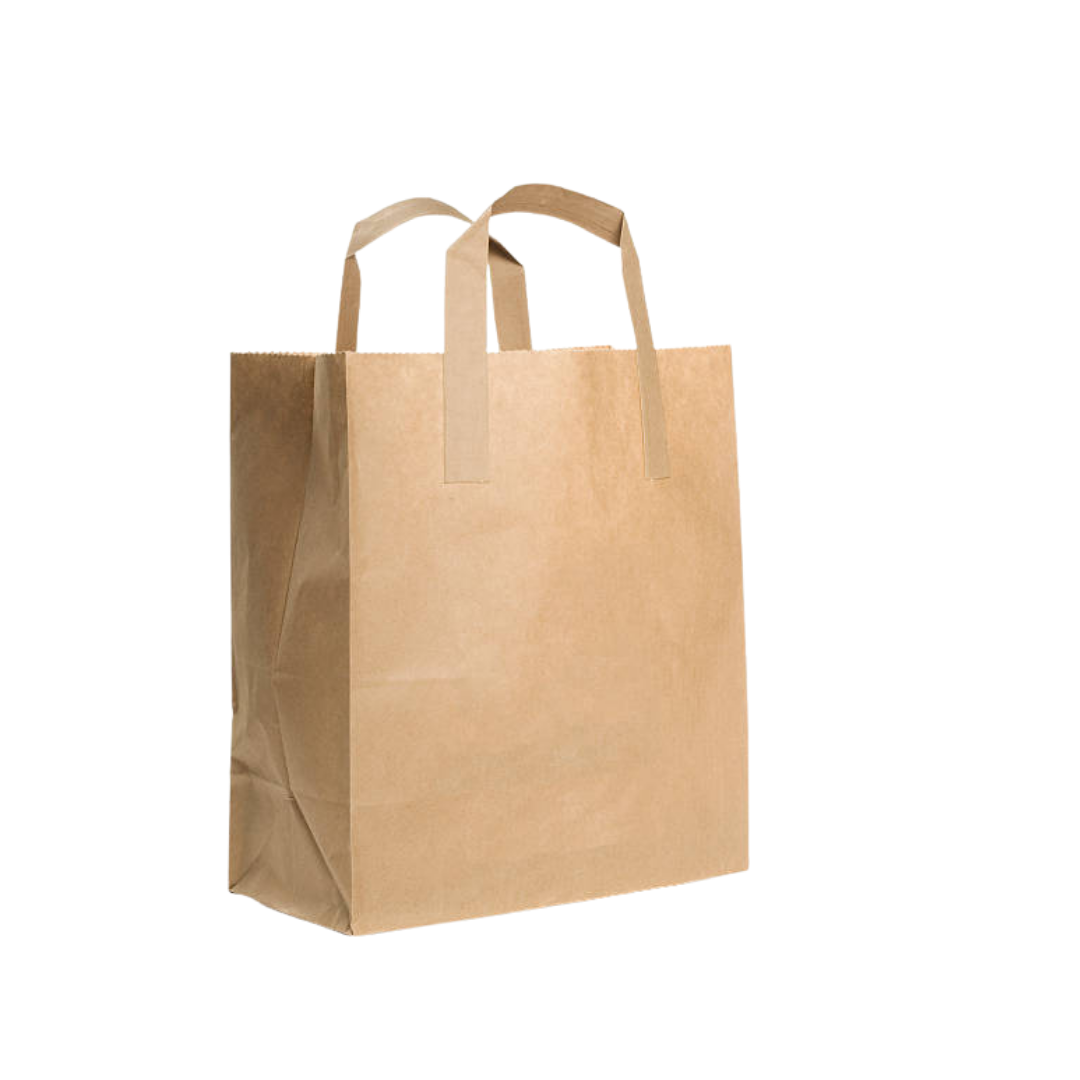 BAG PAPER KRAFT HANDLE