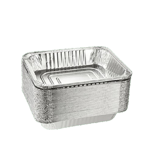 FOIL TRAY HALF