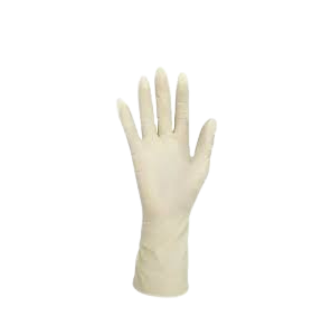 GUANTES VINILO NATURAL SIN POLVO
