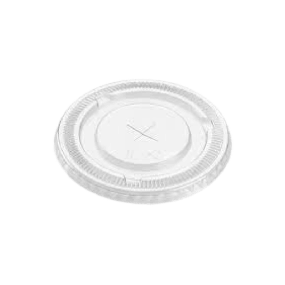 LID FLAT CUPS PET CLEAR