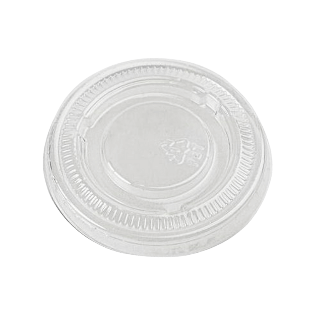 LID PORTION CUPS CLEAR