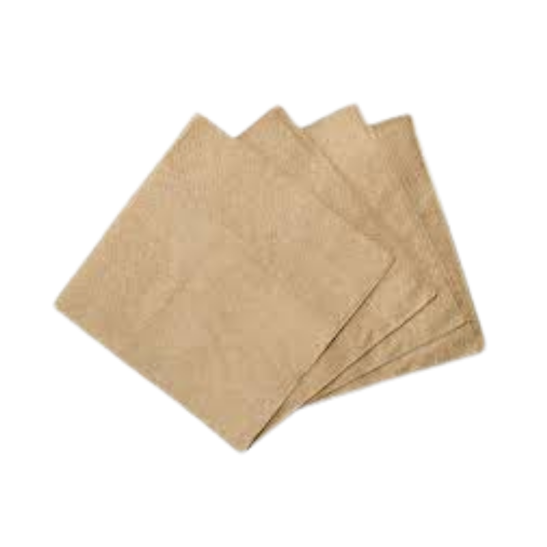 NAPKIN QUICK FOLD KRAFT