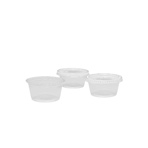PORTION CUPS PP CLEAR