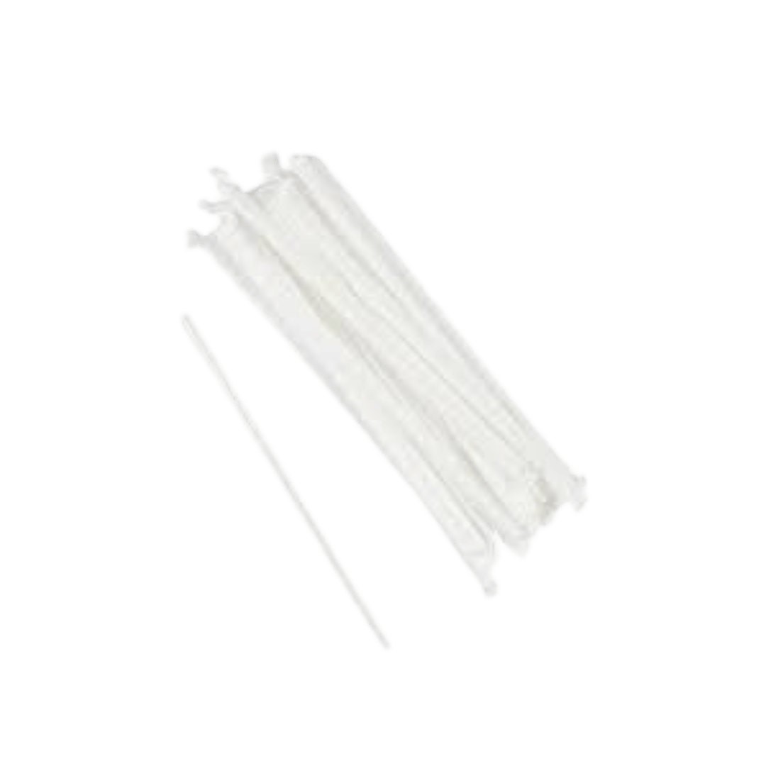 PAPER STRAW GIANT IND. WRAPPED CLEAR